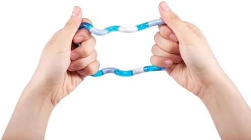 Tangle® Crush 2-Pack Fire and Ice - Twist Fidgets for Boys and Girls - Tangle Jr Fidget Toys