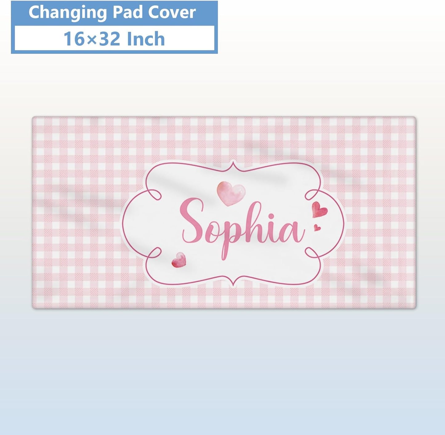 Personalized Baby Crib Set, 5 Pcs Custom with Name, Soft Elephant Crib Bedding, Double Layer Toddler Infant Bedding, New Parents Gifts