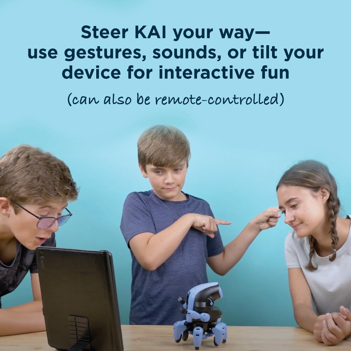 Thames & Kosmos Kai: The Artificial Intelligence Robot | Explore Machine Learning | Build an Innovative Smart Robot & Experiment with AI | App-Enabled for iOS & Android | Intro to AI for Kids