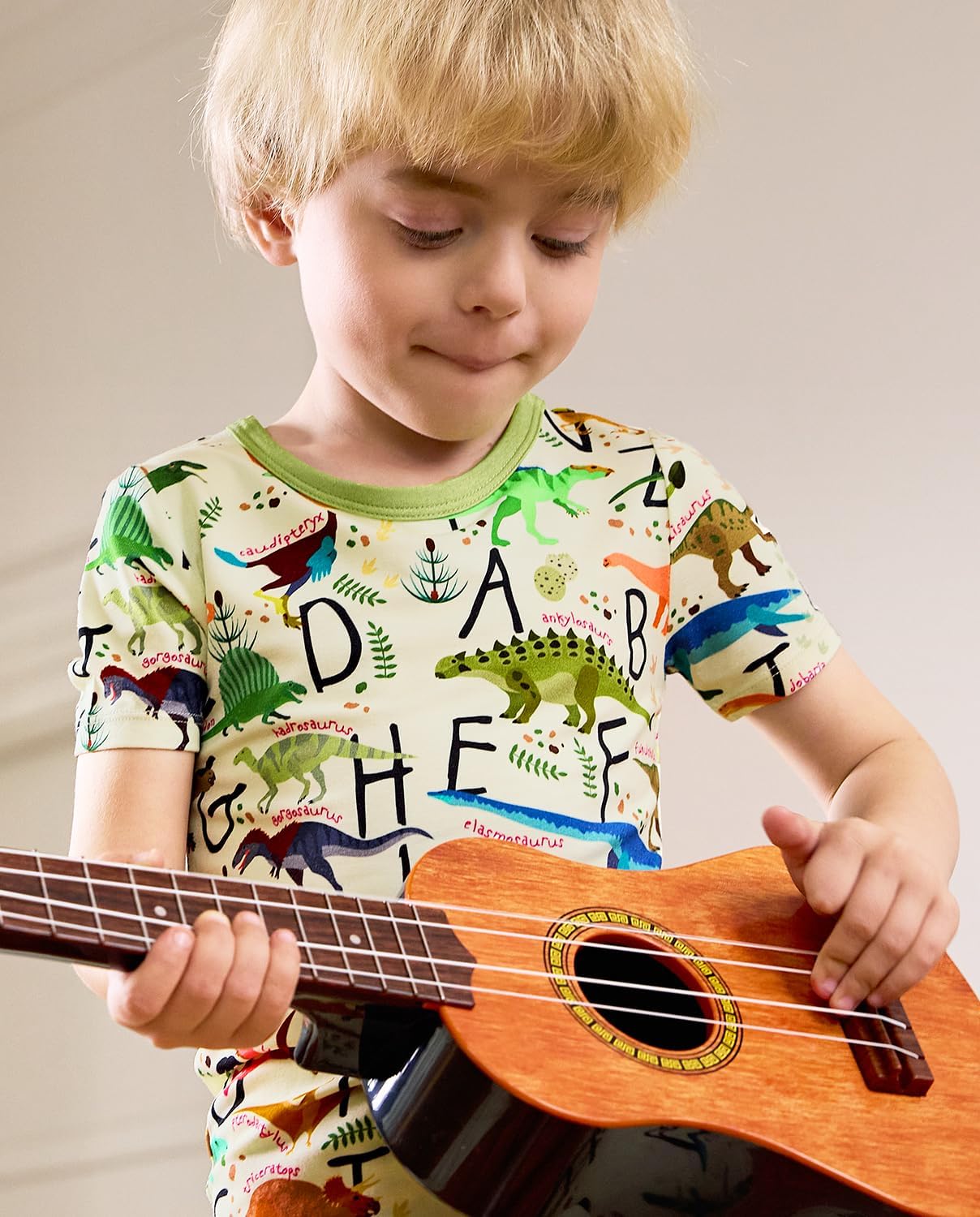 Bamboo Viscose Toddler Animal Pajamas Boys Girls Kids Cool Short Summer 12M-8Y Snug fit Pjs Set 2pcs