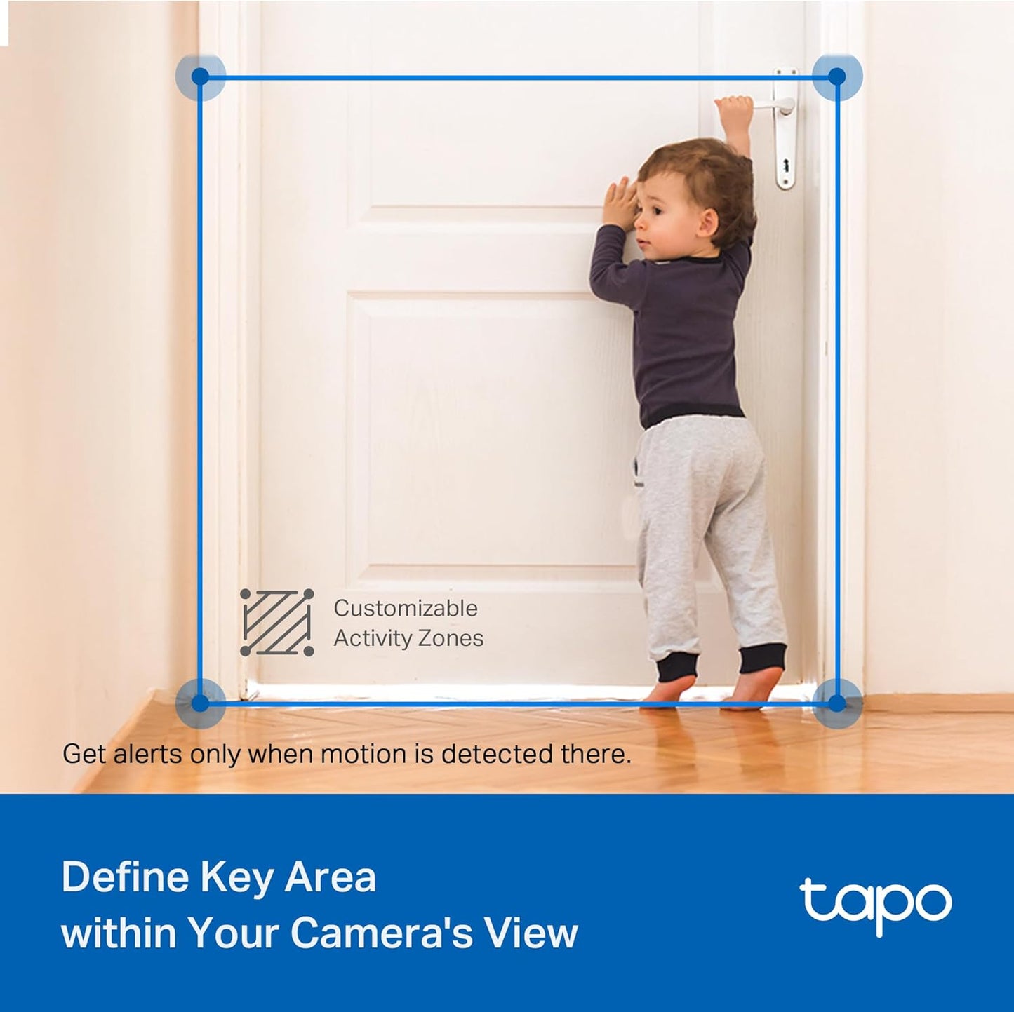 Tapo 2K 3MP Pan/Tilt Indoor/Outdoor Security Camera, Free Person/Baby Cry Detect & Motion Track, 360ยฐ Pan, Color Night Vision, SD/Cloud Storage, Works w/Alexa & Google Home, HybridCam 360, Black