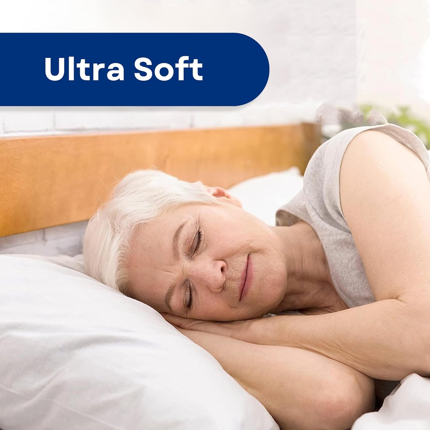 RMS Ultra Soft 4-Layer Washable and Reusable Incontinence Bed Pad - Waterproof Bed Pads, 24"X36"