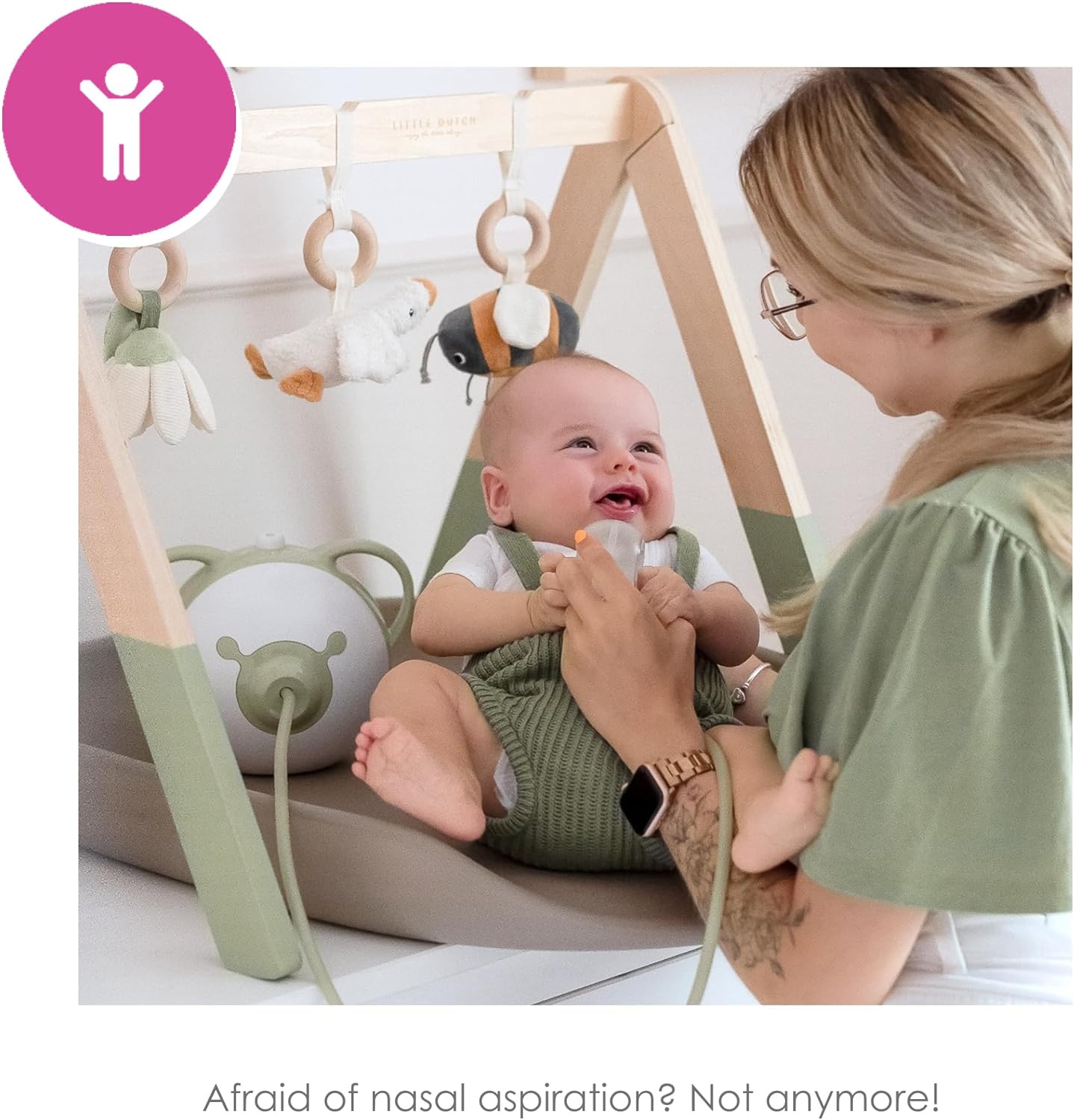 Nosiboo Pro Nasal Aspirator for Babies | Electric Nose Sucker | Made in EU | Adjustable Suction Power | Premium Quality | Award-Winning Design (Blue, 7,8x6,38x6,77 Inch)