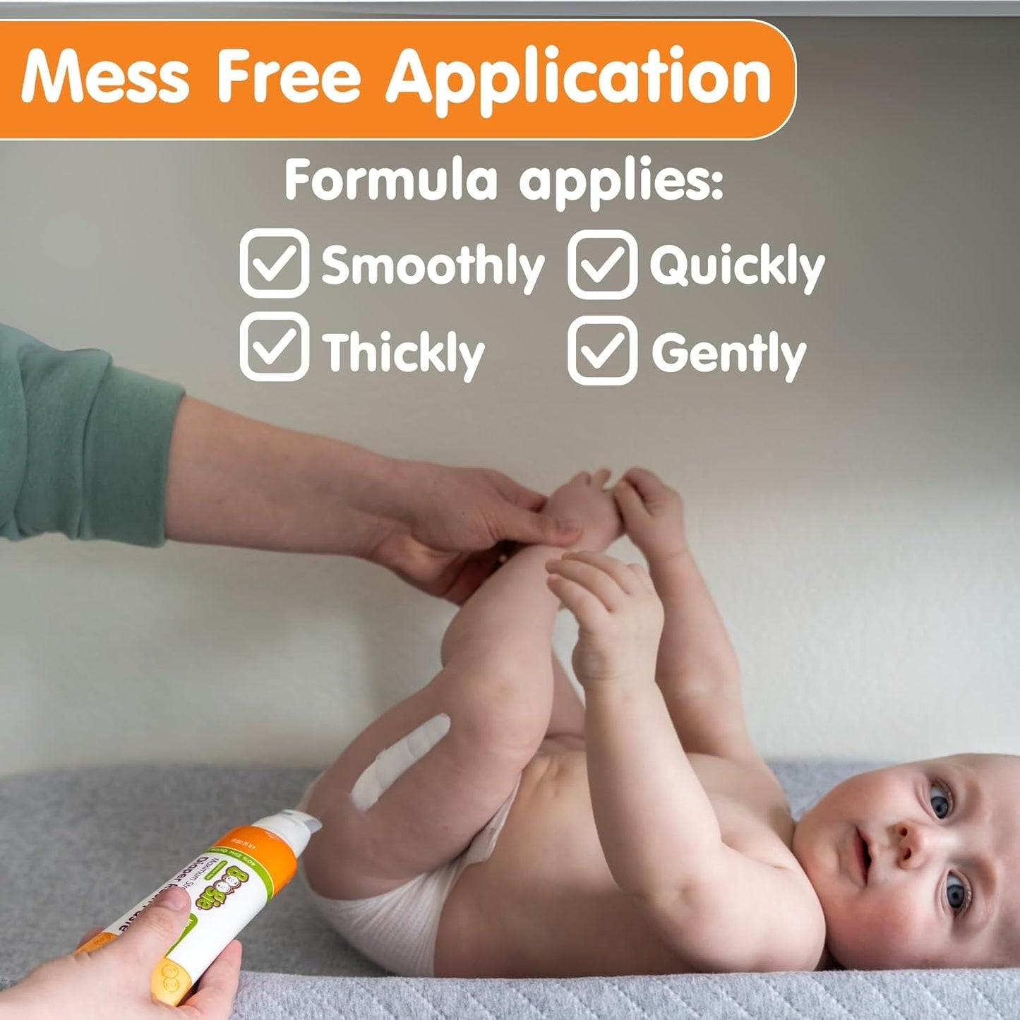 Boogie Maximum Strength Diaper Rash Paste in Applicator Tube, 4 oz. (Pack of 3)