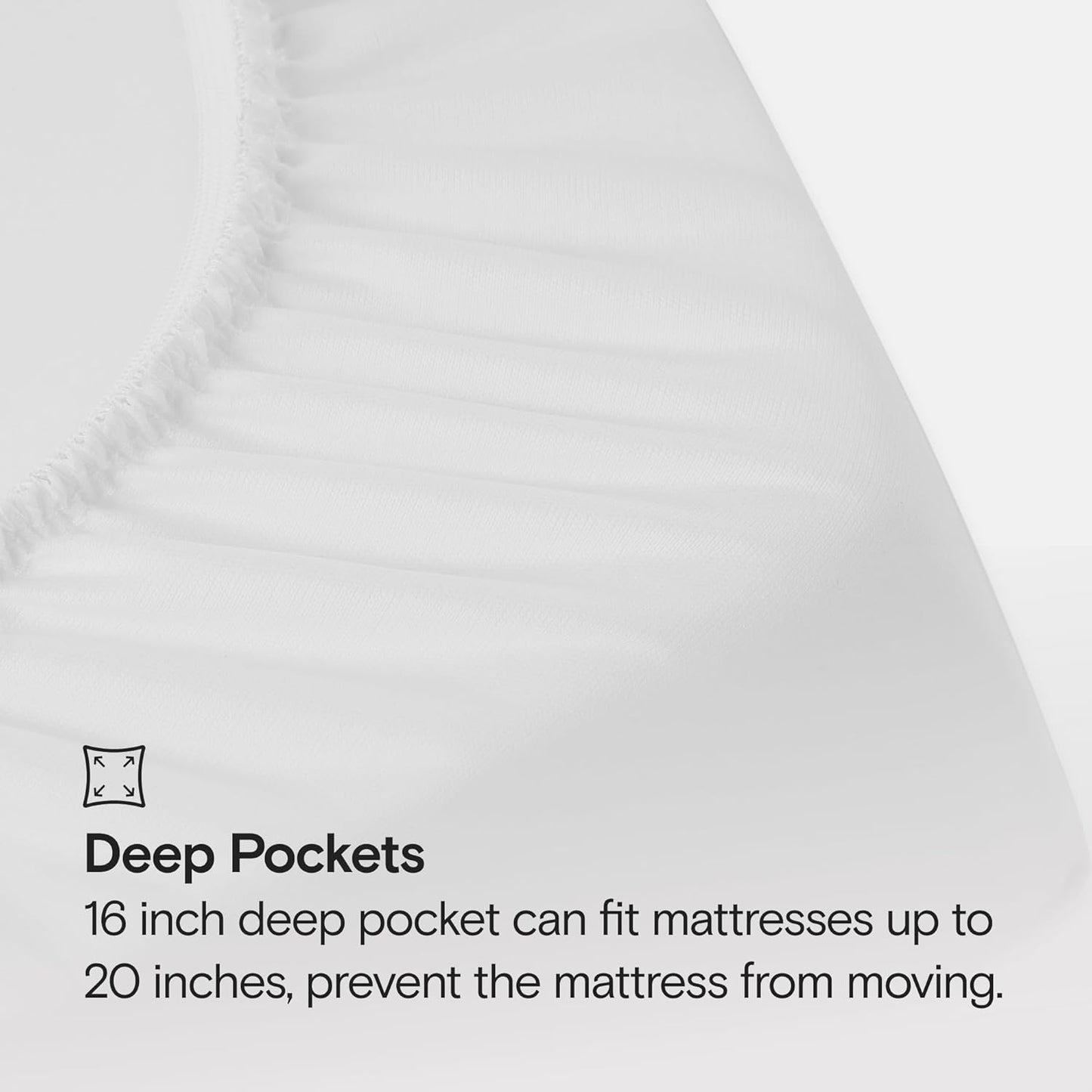 SIJO Mattress Protector, 100% Waterproof, Cooling, Ultra Soft, Noiseless, 16 inch Deep Pocket, Best Overall Mattress Protector Award Winner by Apartment Therapy (King)