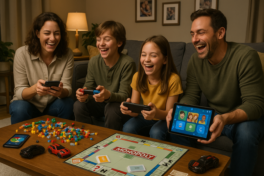 Family Fun Nights: 7 Creative Ways to Use Toys & Gadgets Together