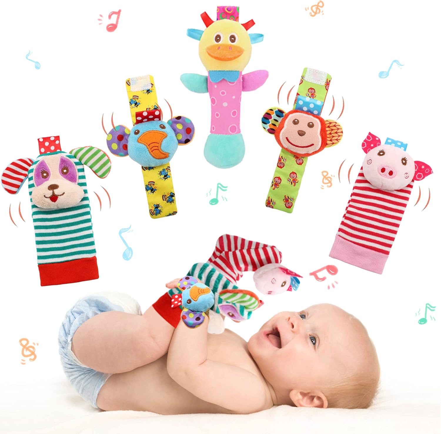 Rattles & Plush Rings