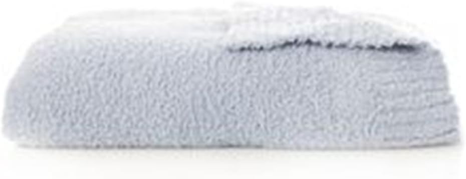 SARANONI Bamboni Luxury Baby Blanket | Plush and Soft for Infant Boys & Girls | Receiving 30” x 40" | Light Blue