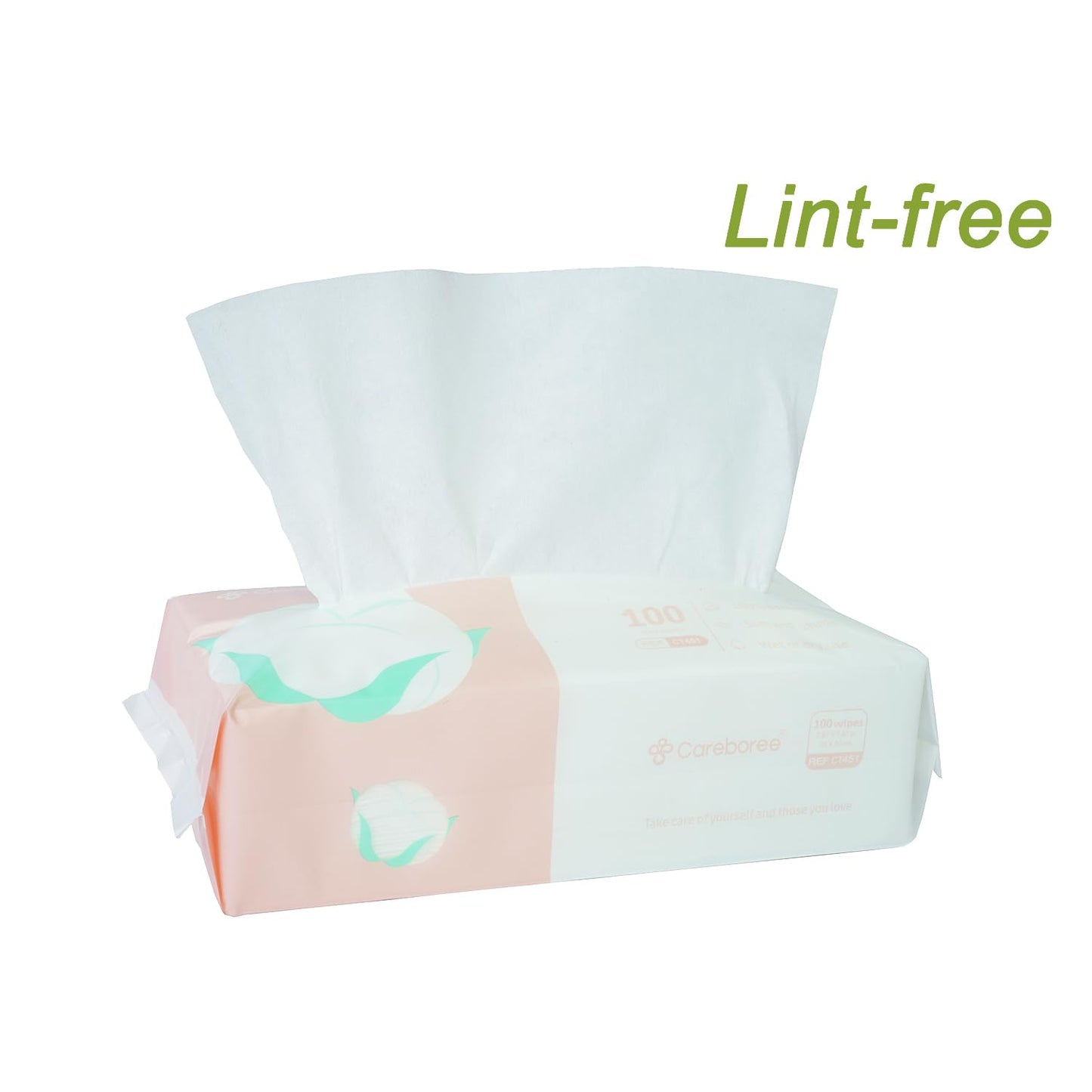 Ultra Soft Dry Baby Wipes Unscented Face Cleansing Multi-Purpose Pure Cotton Tissue (3 PACK-300 count))