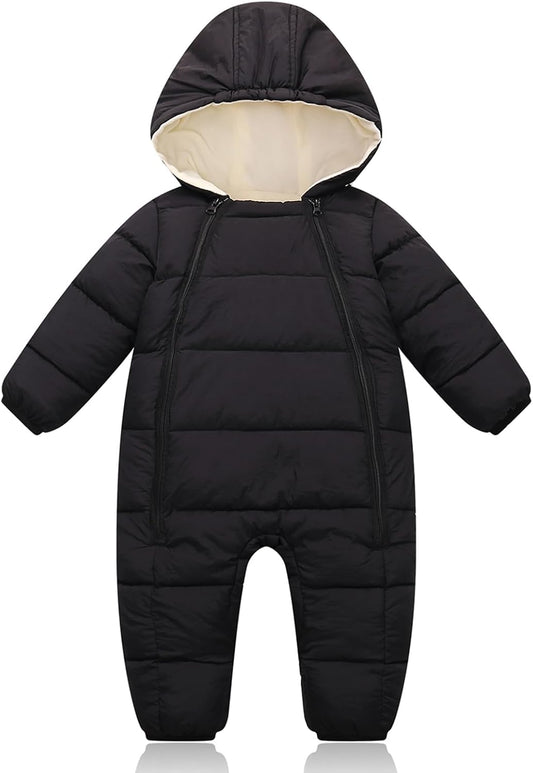 Toddler Snow Suit Baby Snowsuit Infant Boy Winter Coat Girl Puffer Clohtes 0-2T
