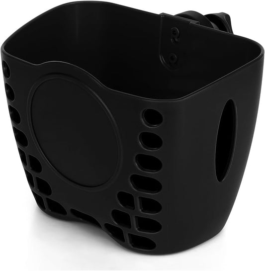 Accmor Stroller Cup Holder Basket, Universal Cup Holder, Bike Bottle Holder, 360° Rotatable Large Caliber Drinks Holder for Stroller, Bike, Wheelchair, Walker