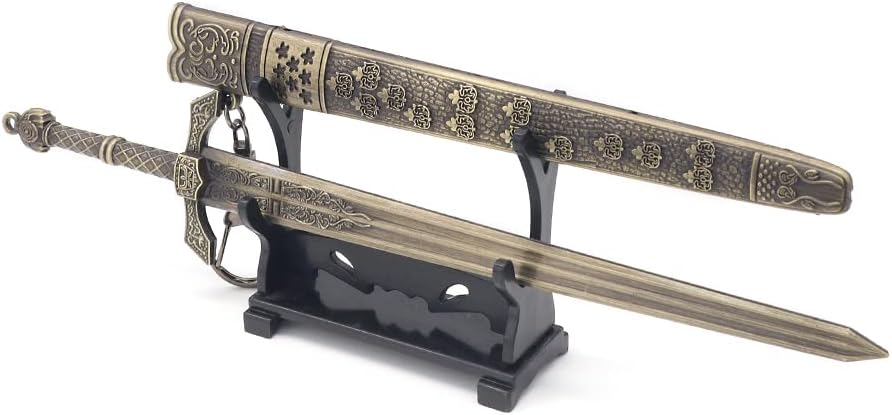 Elden Ring Vagabond Banished Knight's Greatsword Replica Action Figures Toys Collection Gift Party Supplies Desk Decoration Backpack Pendant Gift