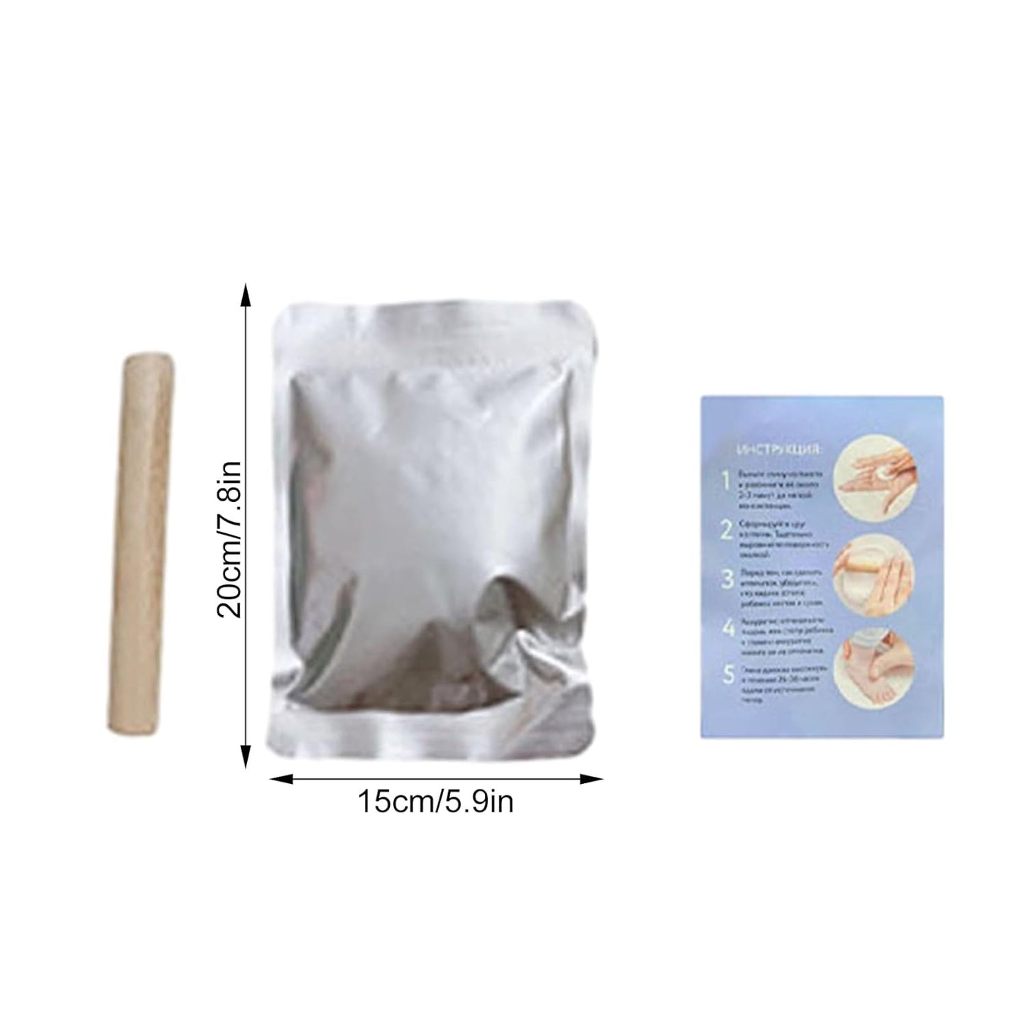 Footprint Kit – Baby Handprint & Dog Paw Print Mold Kit with Food Grade Clay, Safe and Easy Memory Keepsake for Kids and Pets, Food Grade Clay for Baby Footprint,