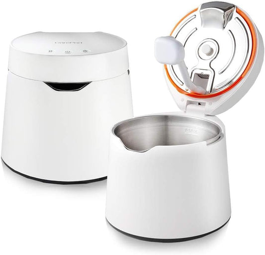 Carepod 31S Stainless Steel Humidifier for Large Room, Quiet & Safe for Baby, Only 3 Washable Parts & Easy to Clean, Ultrasonic Cool Mist Humidifiers for Bedroom, Filter-Free, Lasts 30Hrs (1Gal/4L)