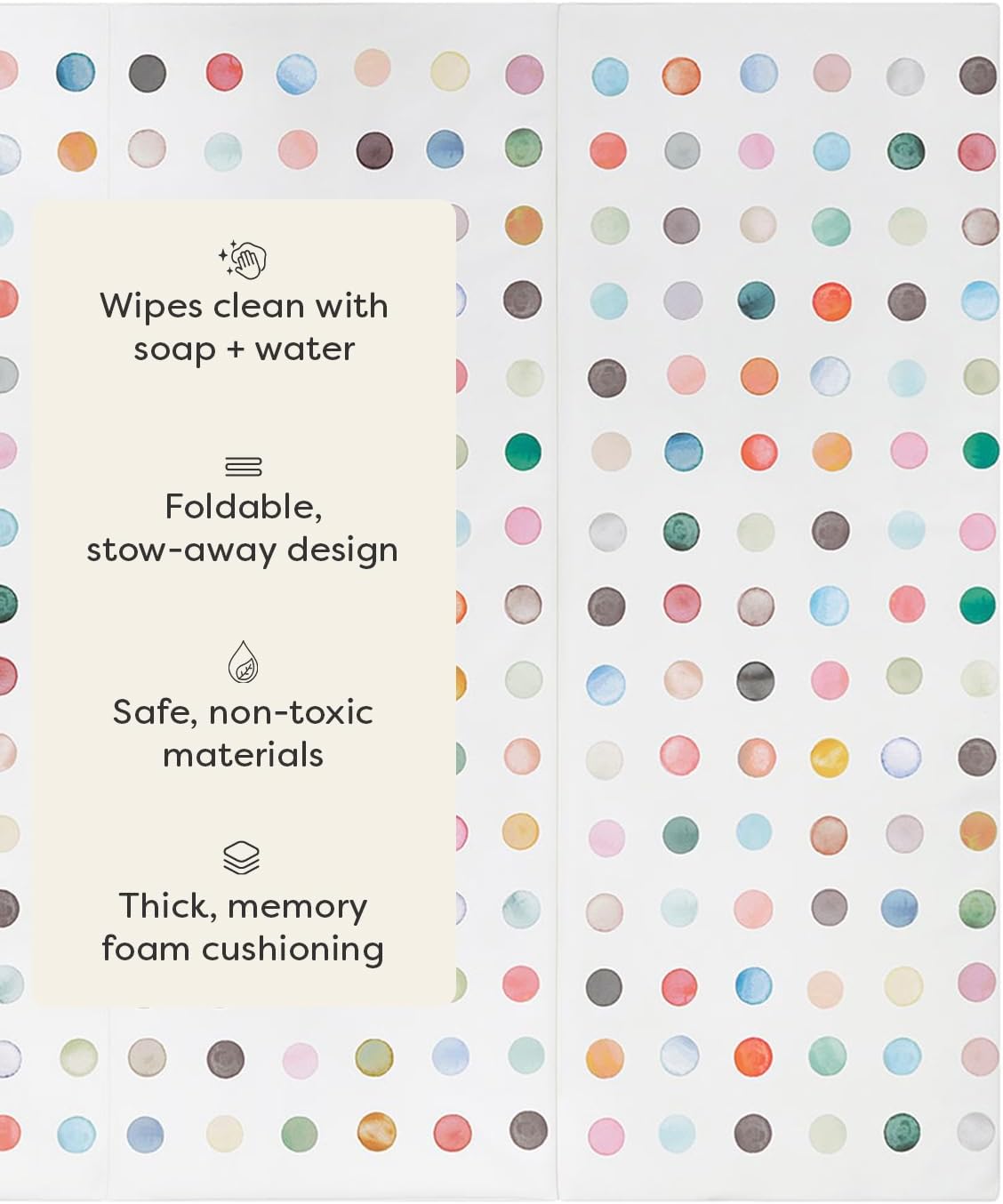 Foldable Baby Tumbling Mat – Foldable Kids Play Mat | Durable, Stylish, and Cushioned Design