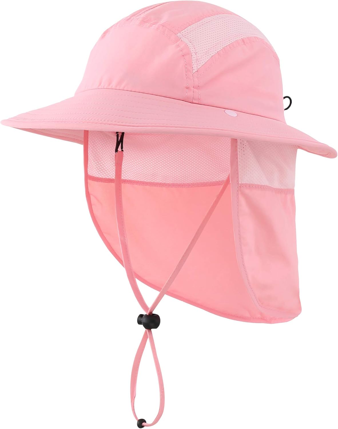 Home Prefer UPF 50+ Boys Sun Hat with Neck Flap Wide Brim Summer Beach Bucket Hat for Boys Girls Toddler Kids Safari Hat