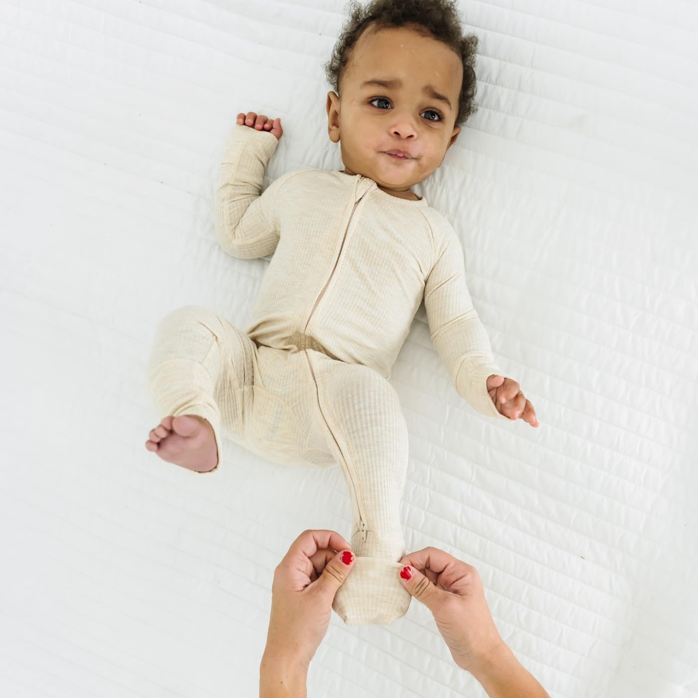 Little Sleepies Pajamas for Baby Boys & Girls, Viscose from Bamboo Baby Pajamas, Preemie & Newborn Sleepers, 2-Way Zipper PJs