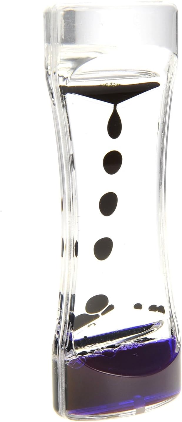 PowerTRC Liquid Motion Bubbler, Relaxing and Calming for Anxiety, Autism & ADHD Fun Bubbler Timer Gift for Kids and Adults