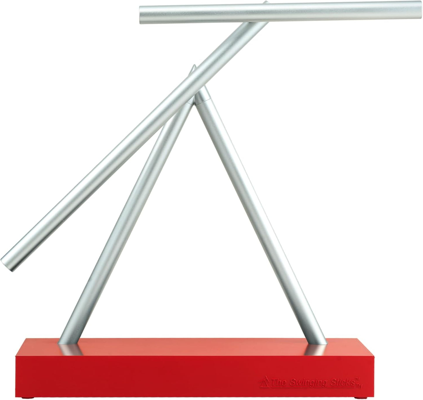 Kinetic Energy Sculpture - Desktop Replica Version (Silver/Red)