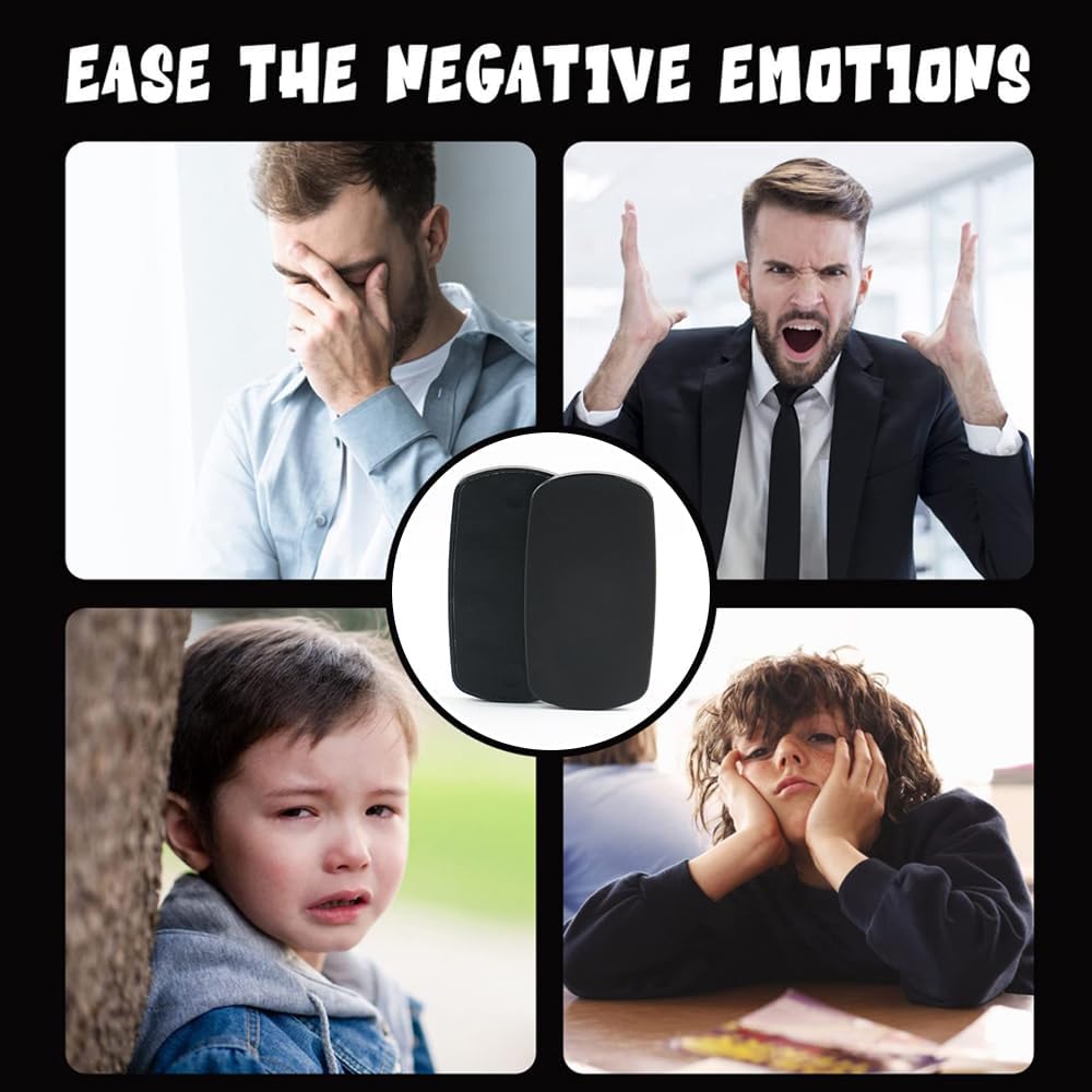 Trackless Fidget Slider, Aluminum Alloy Magnetic Metal Fidget Slider EDC Fidget Toys for Adults, Home Office Executive Desk Toys Ideal Gifts for ADD/ADHD/Autism (Black)