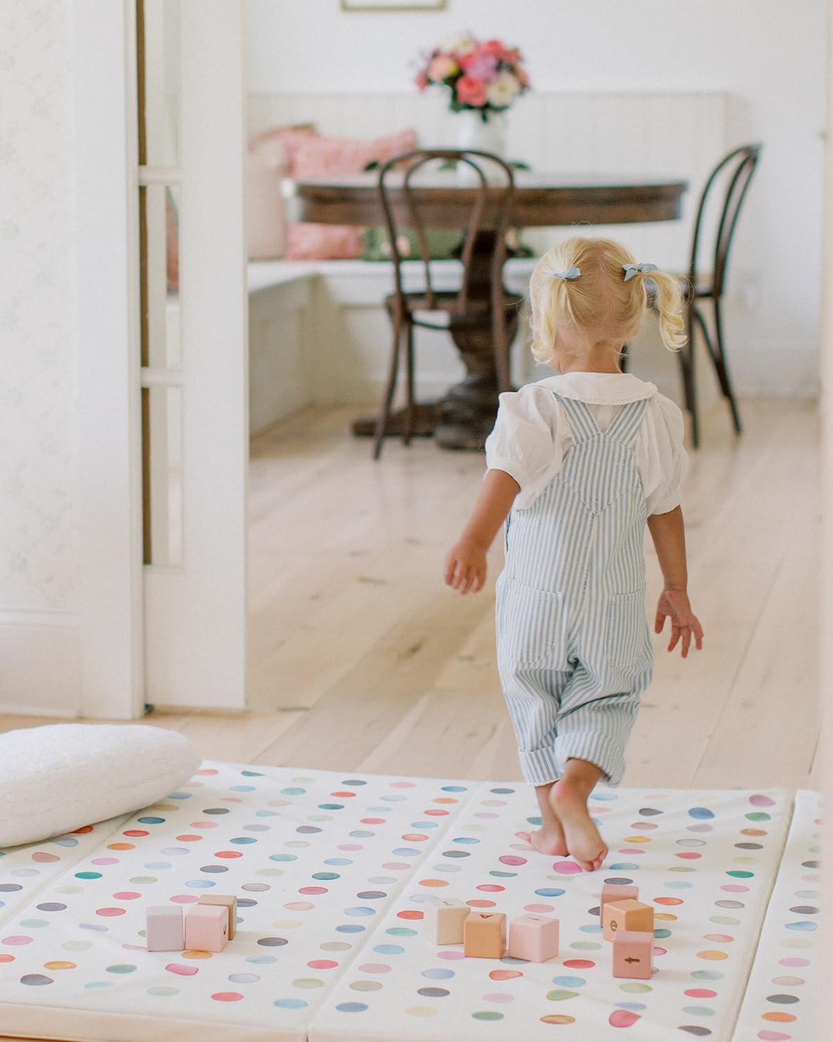 Foldable Baby Tumbling Mat – Foldable Kids Play Mat | Durable, Stylish, and Cushioned Design