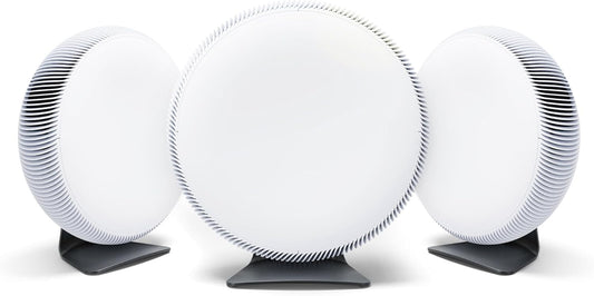 IQAir Atem X - 3Pack - Smart Air Purifier for Large Room up to 4950 sq. ft., WiFi App Control, HyperHEPA Filters Viruses, Bacteria, Allergies, Asthma, Mold, Pets, Dust, Odor; Made in Germany