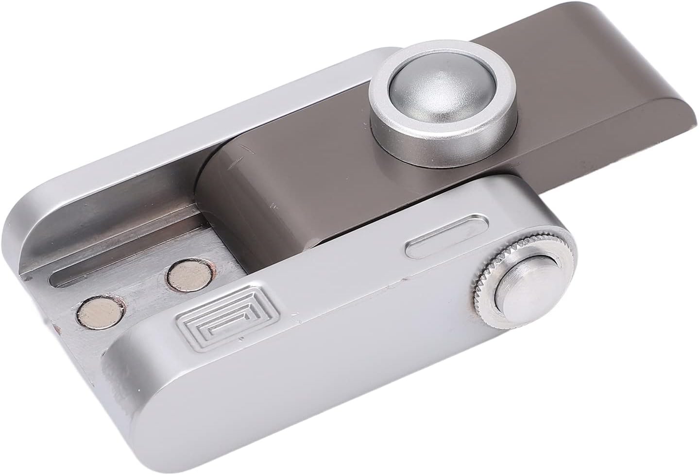 Estink Camera Shaped Metal ADHD Push Slider Toy, Metal Push Card Fidget Slider, Camera Shaped ADHD Push Slider Toy Office Desk Toys Gifts for Adults Kids Students Teens