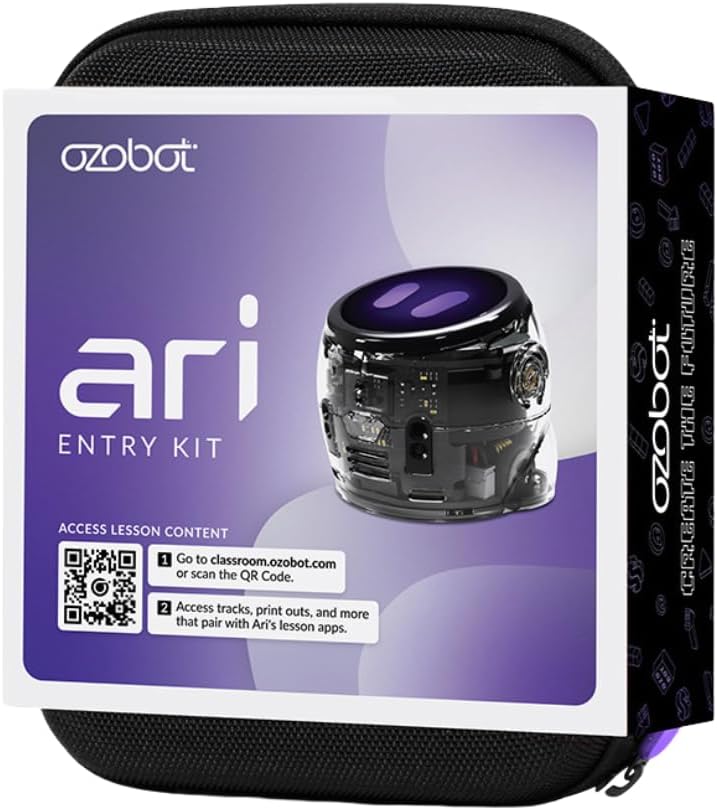 Ari Entry Kit | Interactive Learning Robot with Touch Screen, ToF Sensor, Accelerometer, Gyroscope, and AI Integration | Hands-On STEM Education for Classrooms and Homeschool