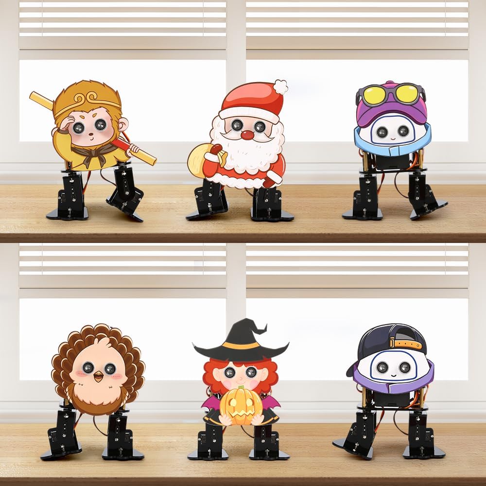 Robotics for Kids Ages 12-16，Bionic Biped Robot Kit for Arduino ESP32, STEM Science Kits, Cool Engineering Building Toys, Science Coding Kit for 12+ Boys Girls Teens and Adults Unique Gifts