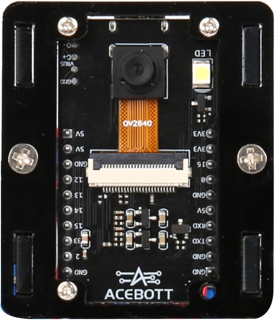 3MP Camera Expansion Pack Smart Car Starter Kit, Robotics Kit for Kids Ages 8-12 12-16, STEM Toys Coding Robot Kit for Teens & Adults(QD002)