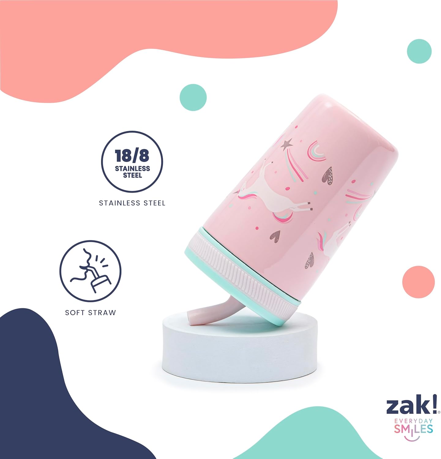 Zak Designs Spidey and His Amazing Friends Kelso Tumbler Set, Leak-Proof Screw-On Lid with Straw, Bundle for Kids Includes Plastic and Stainless Steel Cups with Bonus Sipper, 3pc Set, Non-BPA