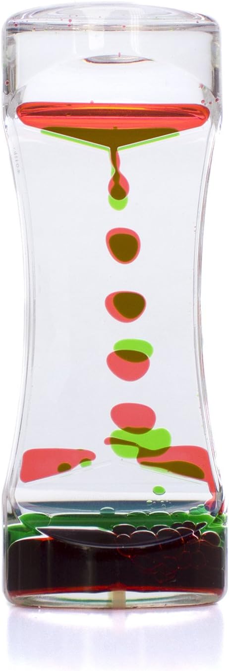 Super Z Outlet Liquid Motion Bubbler for Sensory Play, Fidget Toy, Children Activity, Desk Top, Assorted Colors (1 Piece)