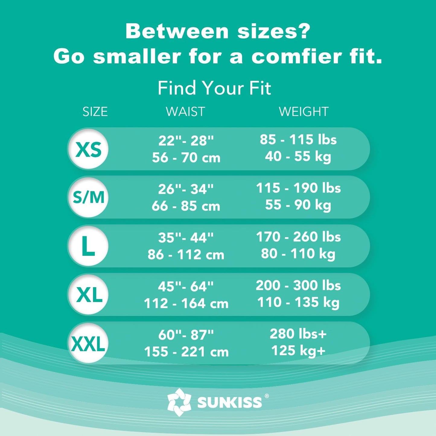 SUNKISS TrustPlus Adult Diapers with Maximum Absorbency, Unisex Disposable Incontinence Briefs with Tabs for Men and Women, Odor Control, Small/Medium, 15 Count