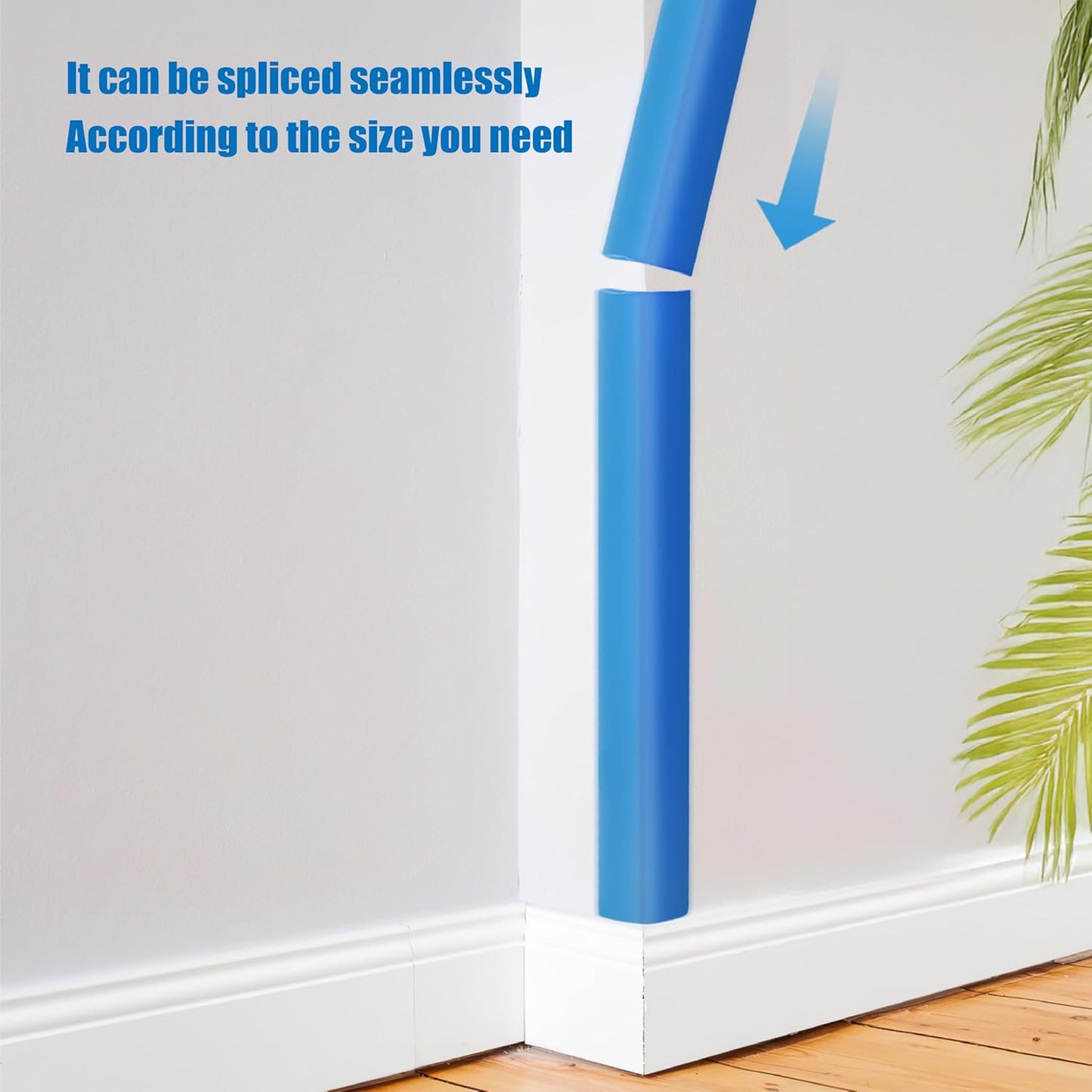 Wall Corner Edge Protector 4 Pack,1.57x1.57x23.62x0.28 inch Soft Baby Proof Corner Guards for Sharp Edges, Self-Adhesive Corner Protectors for Home, Kindergarten,Thickness-7mm(0.28 in)