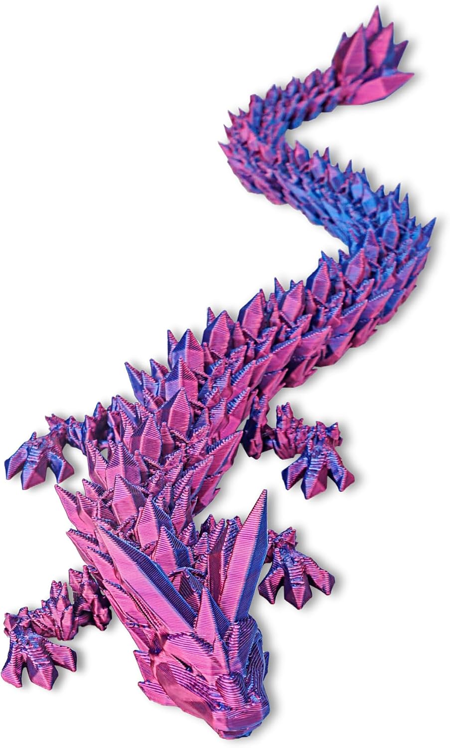 Dragon Egg-3D dragon eggs with dragon inside with Flexible Pearly Sheen Dragon Inside, 3D Printed Surprise Gift, Articulated Dragon Egg Fidget Toy, Dragon Figurine Decor