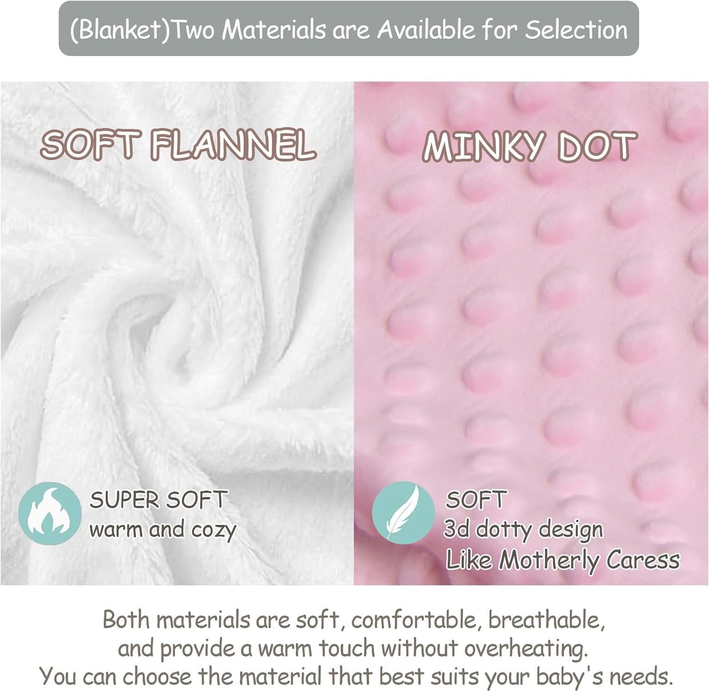 Baby Girl Crib Bedding Sets Personalized with Name – Custom 3-Piece Nursery Set, Rainbow with Floral Flannel Blanket, Crib Fitted Sheet & Pillowcase – Baby Newborn Infant Toddler Shower Gift