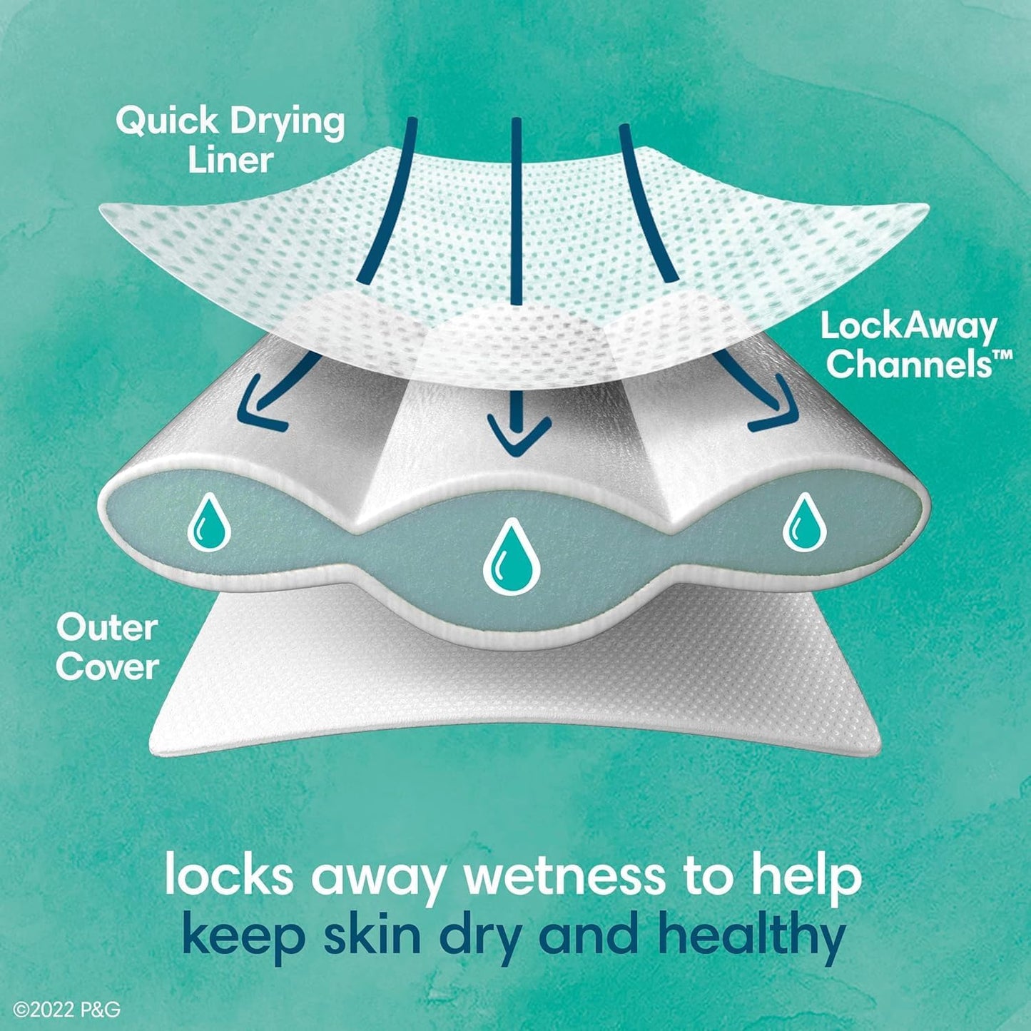 pampers Pure Protection Diaper Size 4 22 ct Old