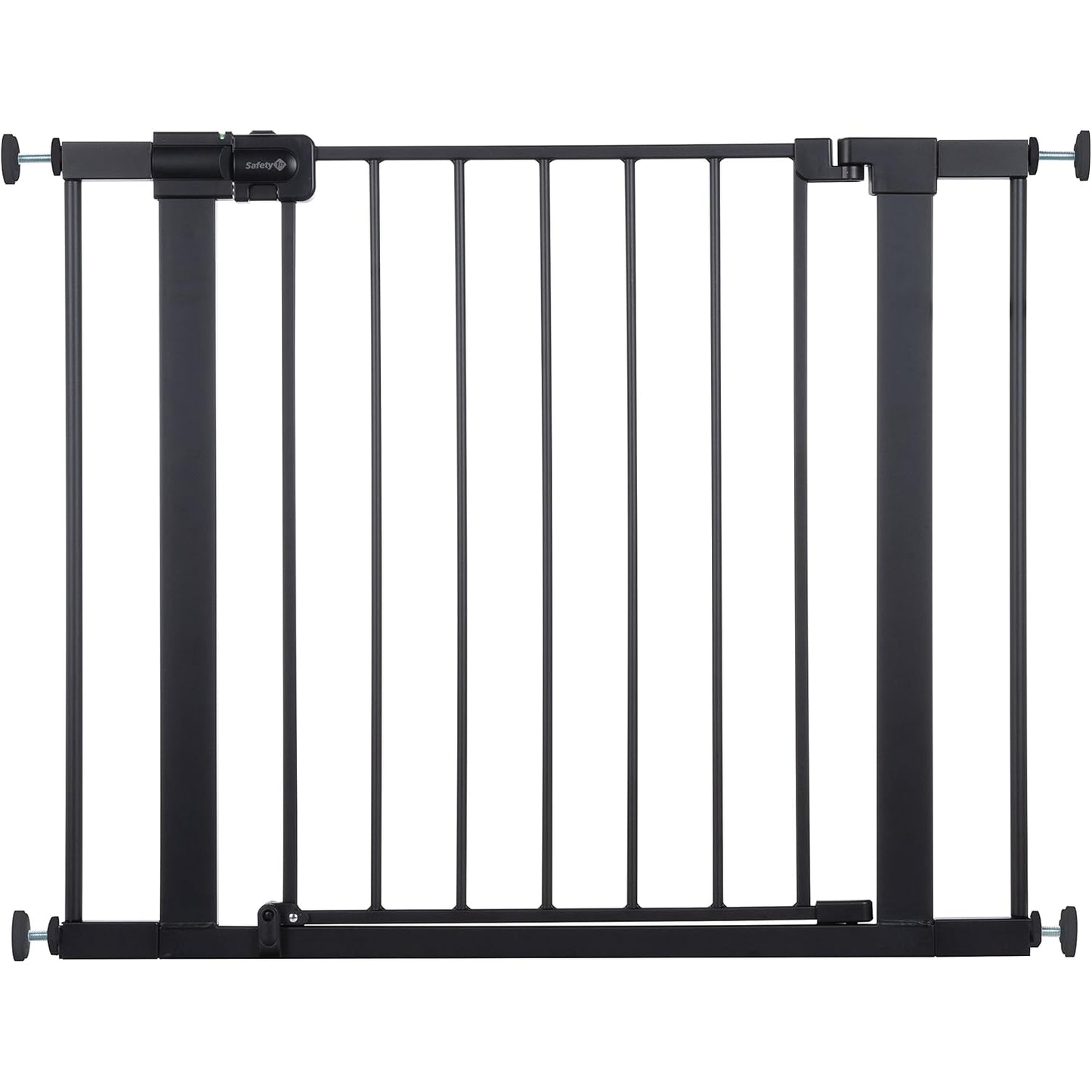 Safety 1st Easy Install 28'' Walk Thru Gate, Fits Between 29'' and 38'', Black, 1-Pack,(GA105CBLK)