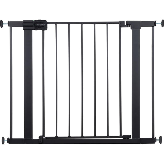 Safety 1st Easy Install 28'' Walk Thru Gate, Fits Between 29'' and 38'', Black, 1-Pack,(GA105CBLK)