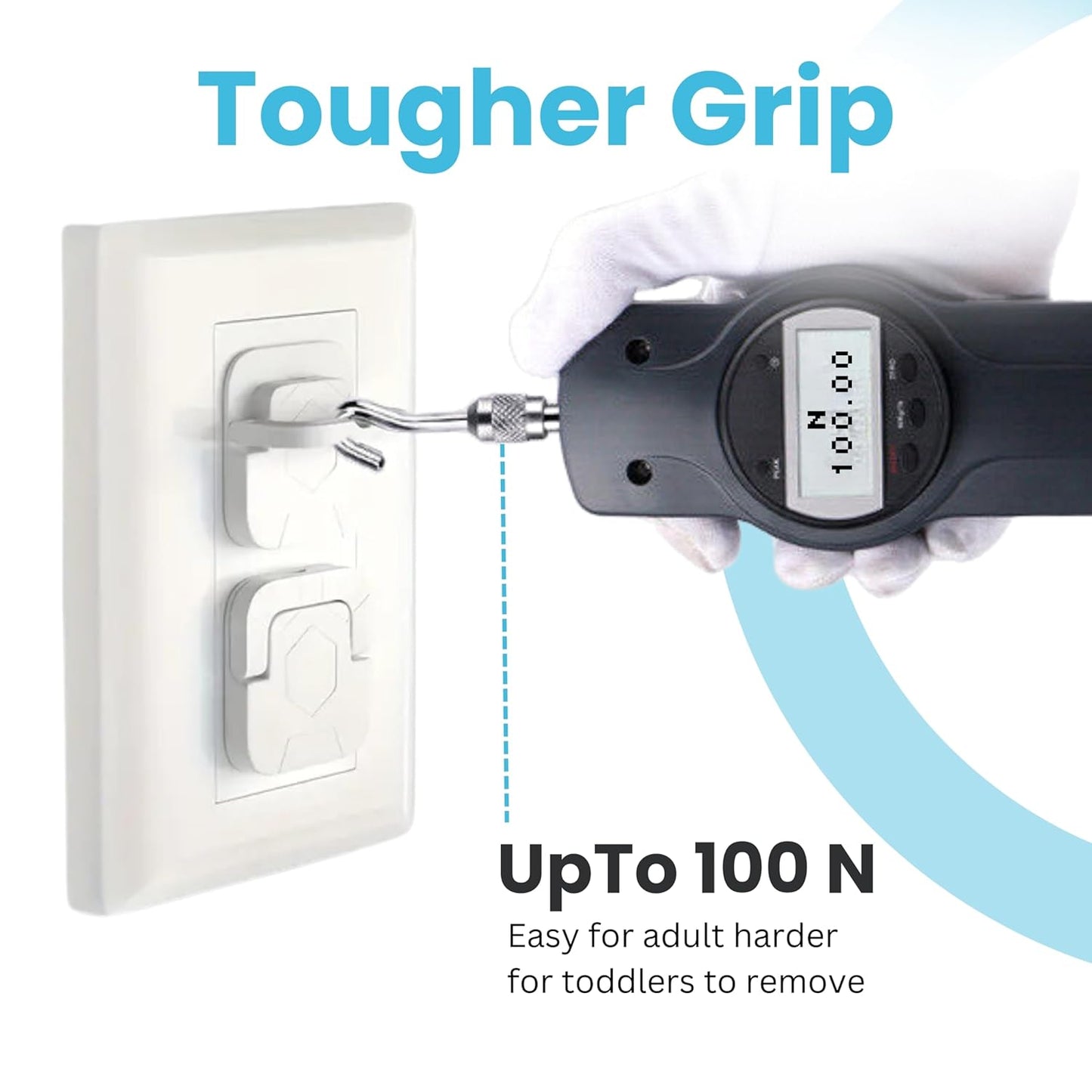 30 Pack Outlet Covers Baby Proofing with Pull Handle- Plug Covers Baby Proofing- White Baby Proof Outlet Covers 3 Prong Child Proof Outlet Cover- Shock Prevent Plug Protectors Baby Proof Plug Covers