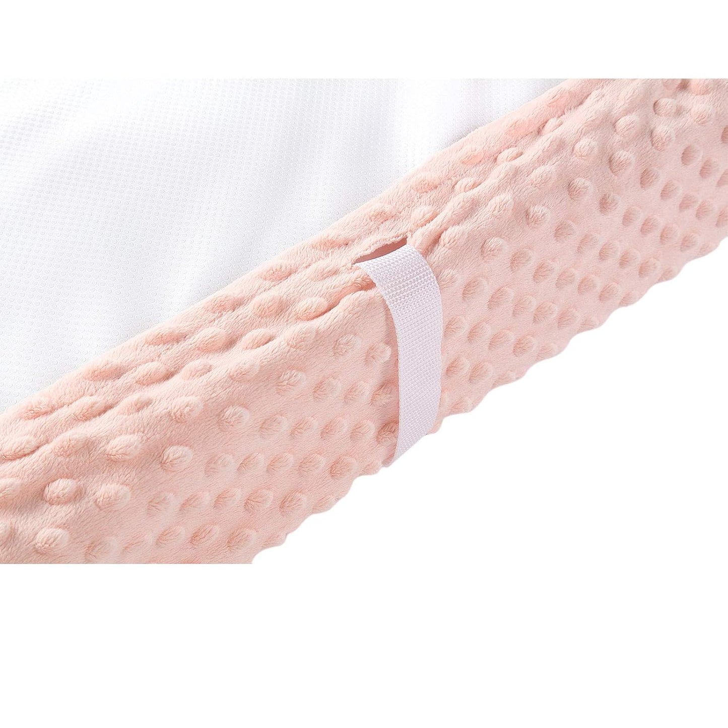 Baby Changing Pad Cover, Super Soft Minky Dot Diaper Changing Table Covers for Baby Girls and Boys, Ultra Comfortable, Safe for Babies, Fit 32"/34'' x 16" Pad (Coral Pink)