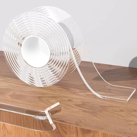 Clear Edge Protector Strip Sharp Edge Wrap Cover Tape,1.18 in x 9.84 FT,Self Adhesive Protective Bumper Guards for Cabinet Door Desk Glass Table Bed Furniture, Kitchen Countertop, Waterproof