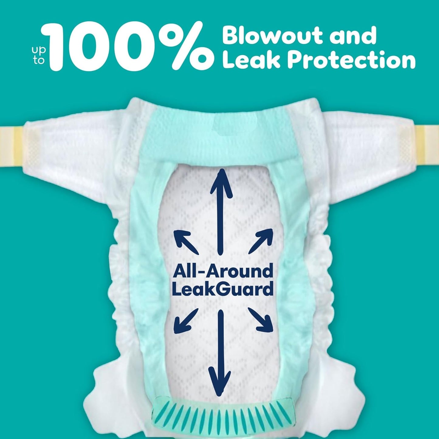 Pampers Baby Diapers - Swaddlers - Size 5, 58 Count, Ultra Absorbent Disposable Infant Diaper