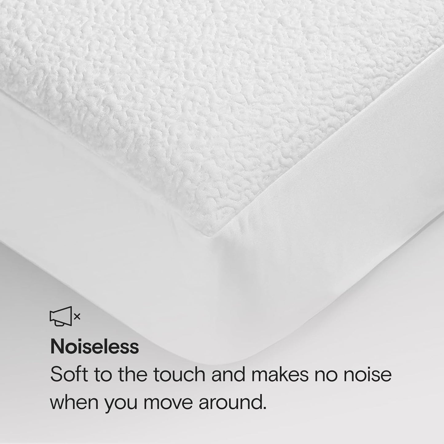 SIJO Mattress Protector, 100% Waterproof, Cooling, Ultra Soft, Noiseless, 16 inch Deep Pocket, Best Overall Mattress Protector Award Winner by Apartment Therapy (Full)