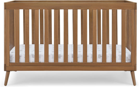 Delta Children Essex 4-in-1 Convertible Crib - Greenguard Gold Certified, Chestnut