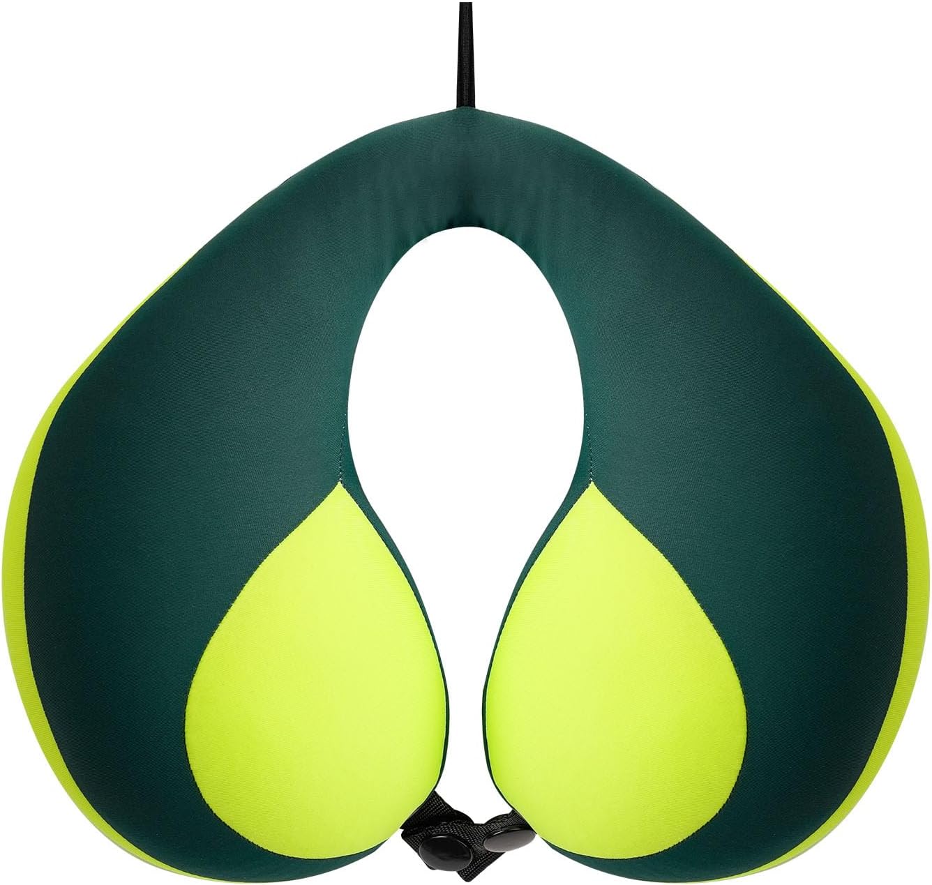 MOOB Neck Pillows for Kids Car & Airplane, Toddler Neck Pillow for Carseat Traveling Gifts for Toddler & Children U-Shape Car Seat Head Travel Neck Pillow Green