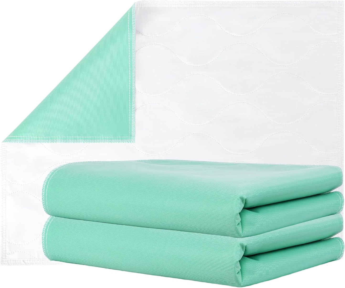 Inspire Super and Ultra Absorbent Reusable Bed Pads (23" X 36" Reusable 2 Pack)