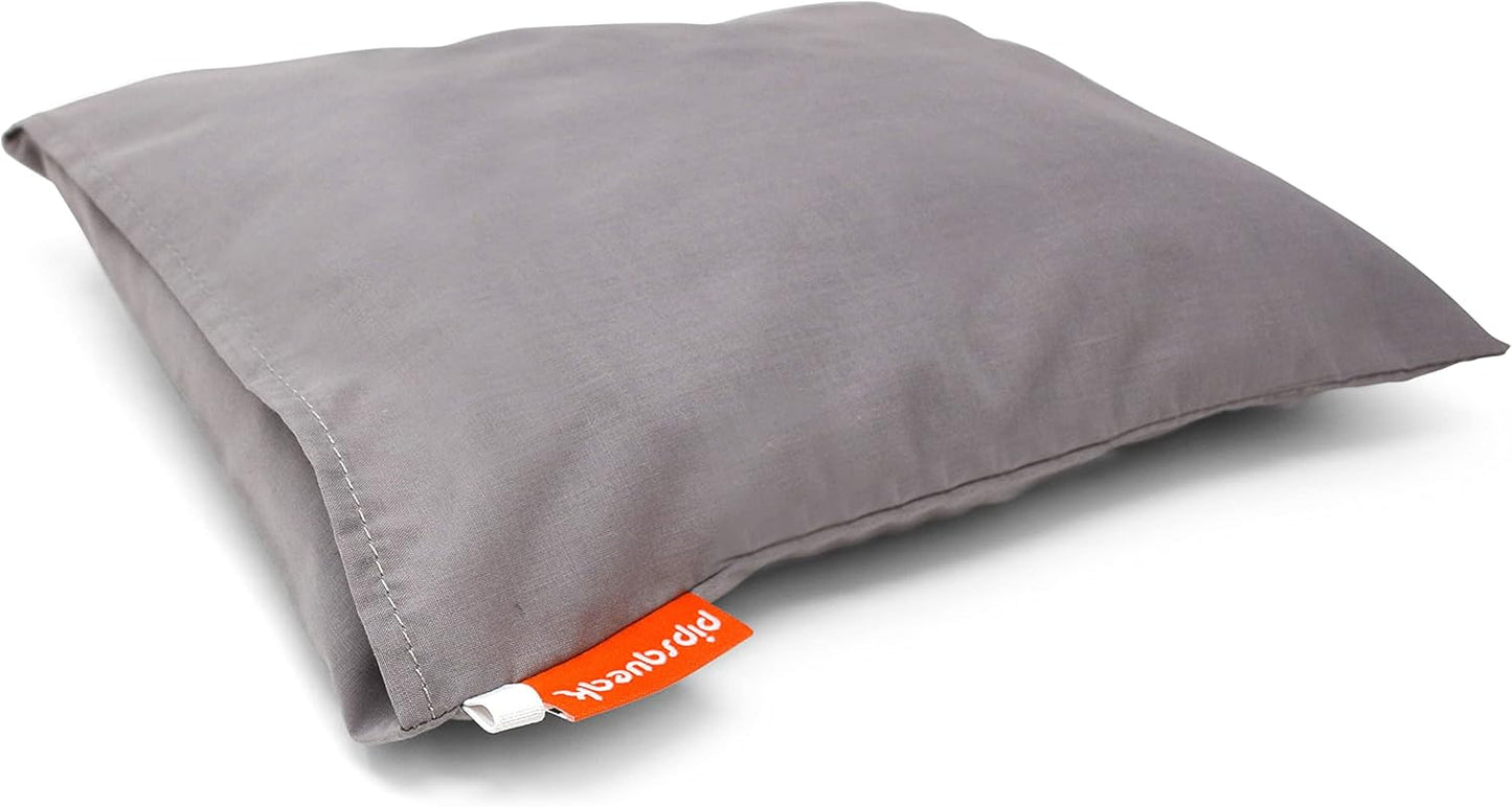 Pipsqueak Pillow - Small, Mini, Tiny - 11 x 7 in - Perfect for Travel, Cars, Airplanes, Camping, Dogs, Toddlers, Kids, Lumbar, Knees and Neck - Ages 2 Yrs and Up