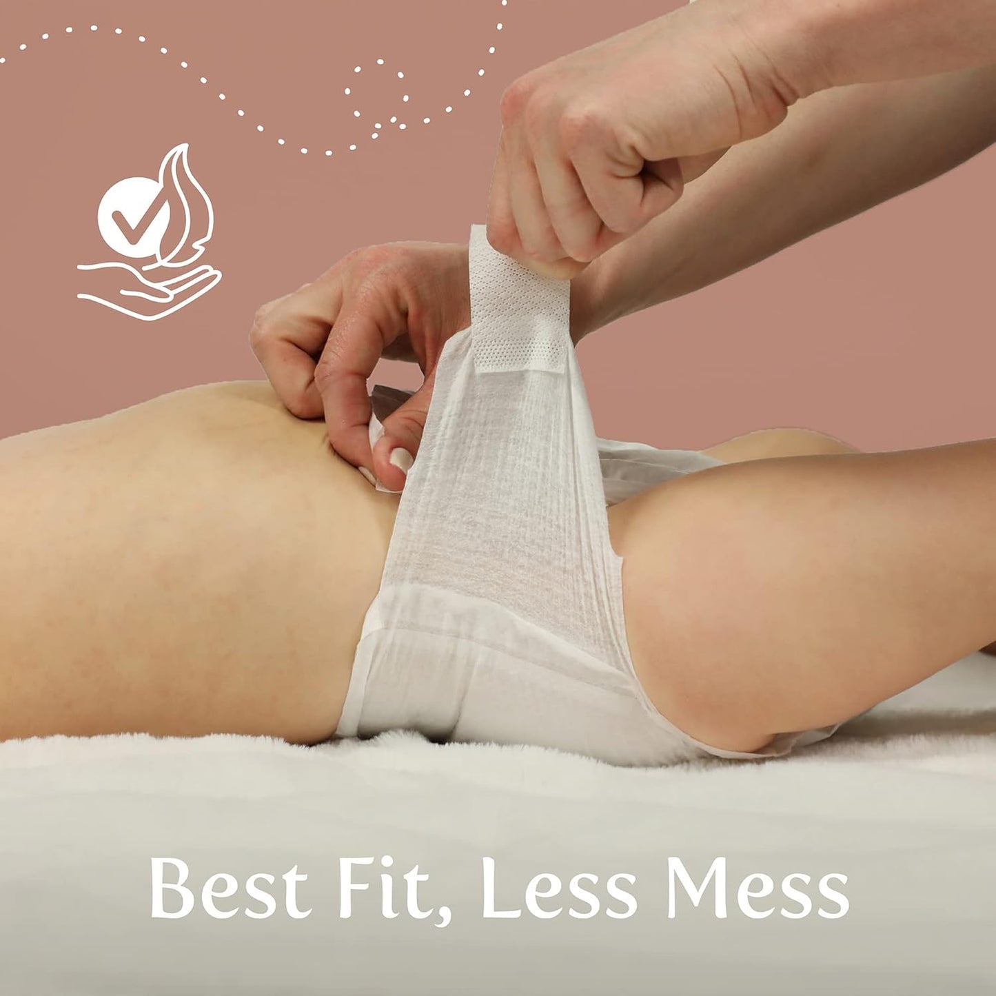 Earth & Eden Sensitive | Eco-Conscious & Hypoallergenic Diapers | Size 3 | 222 Count