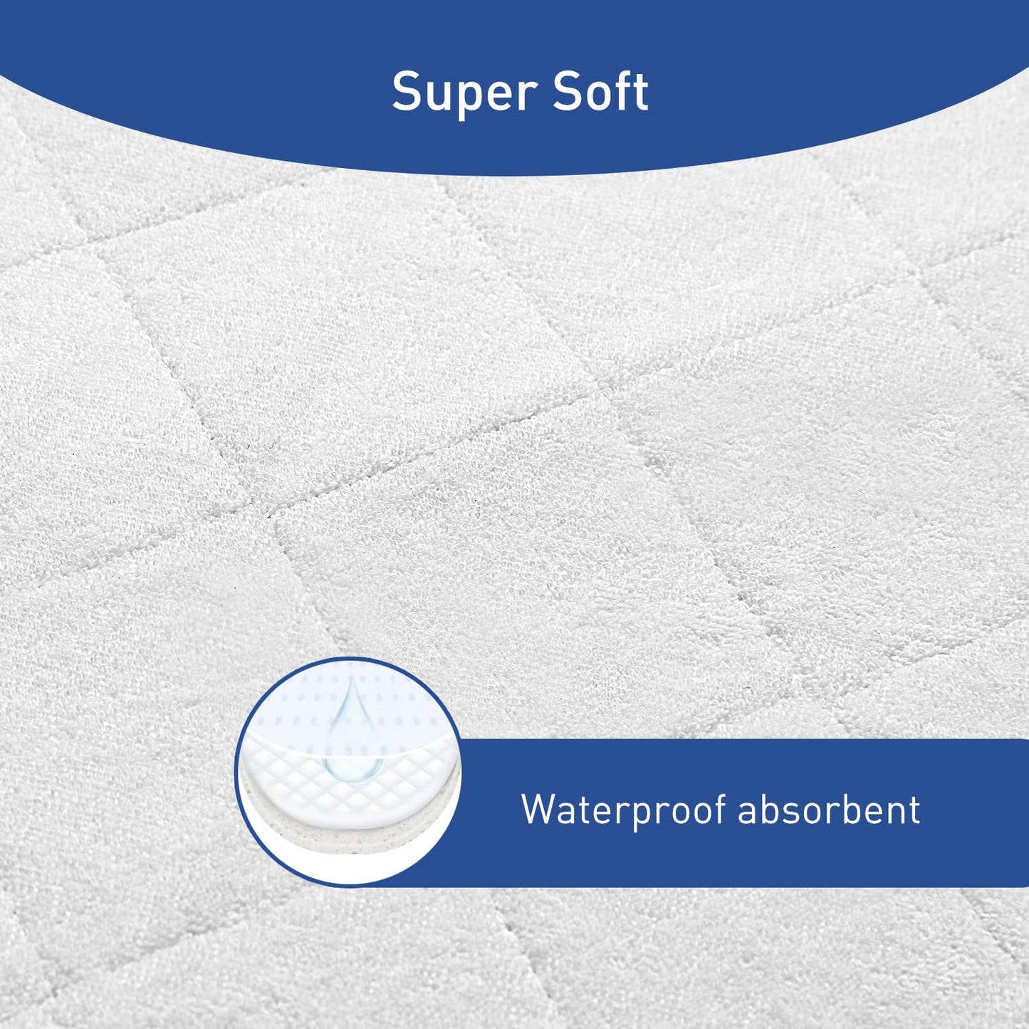 Baby Changing Pad Liners,Fit for Changing Table Liners are Warm On a Baby's Back,Thicker & Non-Slip,3 Count